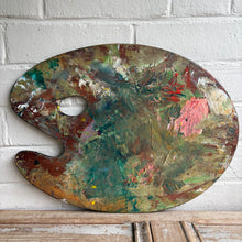 Load image into Gallery viewer, Vintage French Artist's Paint Palette c1960