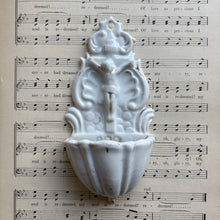 Load image into Gallery viewer, Antique French Porcelain Holy Water Fonts