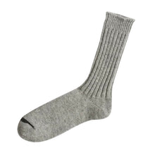Load image into Gallery viewer, Nishiguchi Kutsushita Wool Ribbed Socks