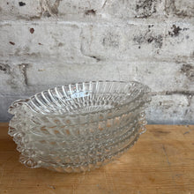 Load image into Gallery viewer, Vintage Pressed Glass Banana Split Dish