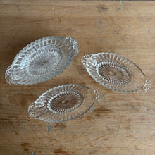 Load image into Gallery viewer, Vintage Pressed Glass Banana Split Dish