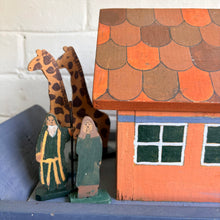 Load image into Gallery viewer, Vintage Folk Art Handmade Noah's Ark c1970s