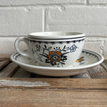 Load image into Gallery viewer, Vintage Wood & Sons “Mayflower” Teacup & Saucer – English Hotelware