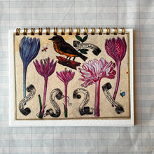 Load image into Gallery viewer, Bird + Flowers Notebooks