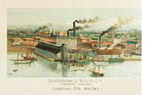 Load image into Gallery viewer, Gooderham & Worts Postcard by Blackbird Vintage Finds 11 Trinity Street in Toronto Ontario Canada