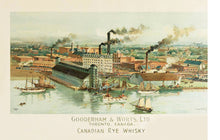Load image into Gallery viewer, Gooderham & Worts Postcard by Blackbird Vintage Finds 11 Trinity Street in Toronto Ontario Canada