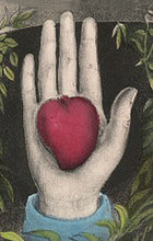 Load image into Gallery viewer, Heart Offering Postcard by Blackbird Vintage Finds 11 Trinity Street in Toronto Ontario Canada