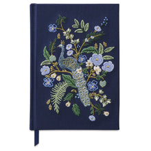 Load image into Gallery viewer, Peacock Embroidered Journal