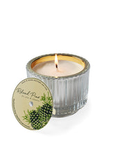 Load image into Gallery viewer, Roland Pine Silver Ribbed Glass 6oz Candle by Soap and Paper Company in New York City