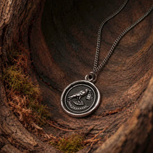Load image into Gallery viewer, Pyrrha - Through Darkness Talisman Necklace
