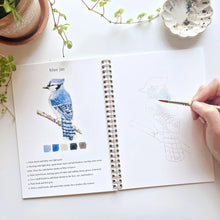 Load image into Gallery viewer, Birds Watercolour Workbook by Emily Lex Studio in the United States