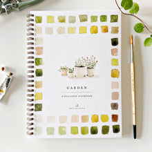 Load image into Gallery viewer, Garden Watercolour Workbook By Emily Alex Studio in the United States