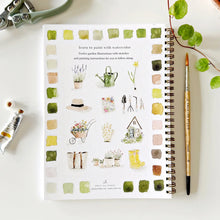 Load image into Gallery viewer, Garden Watercolour Workbook By Emily Alex Studio in the United States