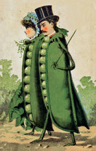 Load image into Gallery viewer, Peas in a Pod Postcard by Blackbird Vintage Finds 11 Trinity Street in Toronto Ontario Canada
