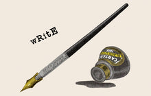 Load image into Gallery viewer, Pen & Ink Postcard by Blackbird Vintage Finds 11 Trinity Street in Toronto Ontario Canada