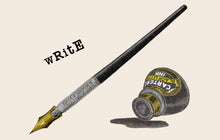 Load image into Gallery viewer, Pen & Ink Postcard by Blackbird Vintage Finds 11 Trinity Street in Toronto Ontario Canada