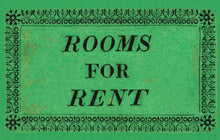 Load image into Gallery viewer, Rooms for Rent Postcard by Blackbird Vintage Finds 11 Trinity Street in Toronto Ontario Canada