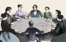 Load image into Gallery viewer, Seance Postcard by Blackbird Vintage Finds 11 Trinity Street in Toronto Ontario Canada