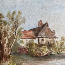 Load image into Gallery viewer, Vintage European Watercolour on Paper
