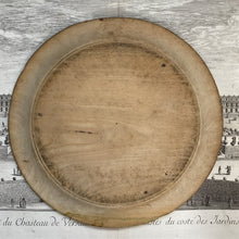 Load image into Gallery viewer, Antique English Carved Treen Bread Board 19th Century