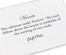 Load image into Gallery viewer, Pyrrha - Hearts Talisman Necklace