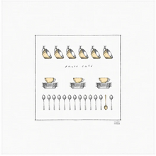 Load image into Gallery viewer, Flour Sack Tea Towel - Cafe