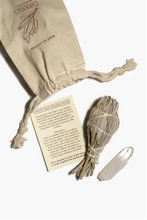 Load image into Gallery viewer, White Sage and Crystal Pouch