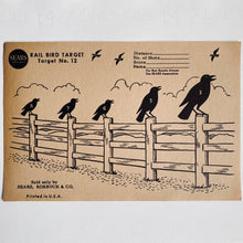 Load image into Gallery viewer, Vintage Paper Target c1950s