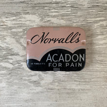 Load image into Gallery viewer, Vintage Norvall’s Pill Tin c1940