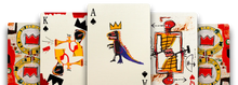 Load image into Gallery viewer, Basquiat Luxury Playing Cards
