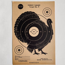 Load image into Gallery viewer, Vintage Paper Target c1950s