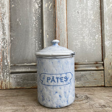 Load image into Gallery viewer, Vintage French Enamel Canister Set/6