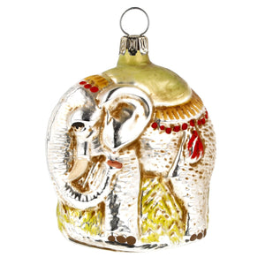 Elephant Glass Ornament Made in Germany
