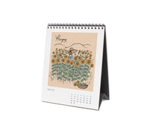 Load image into Gallery viewer, 2026 Travel Sketchbook Desk Calendar by Rifle Paper Co
