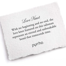 Load image into Gallery viewer, Pyrrha - Love Knot Talisman Necklace
