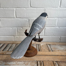 Load image into Gallery viewer, Vintage Folk Art Carved Wooden Bird on Branch Stand
