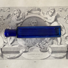 Load image into Gallery viewer, Antique Cobalt Blue Poison Bottle
