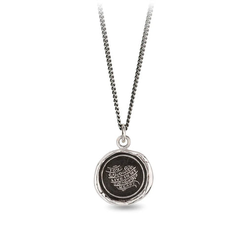 Pyrrha - You Live in My Heart Talisman Necklace