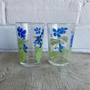 Vintage Swanky Swig Juice Glasses c1950