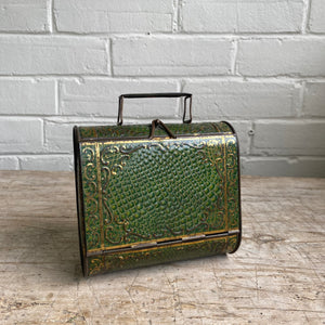 Rare 19th Century Metal Biscuit Tin from Marsh & Co. Biscuit Manufacturers, Belfast Ireland