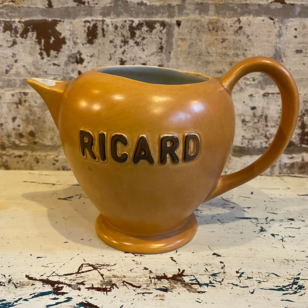 Small Vintage French Ricard Advertising Jug