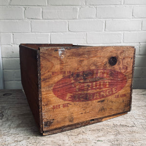 Vintage Placer Pride Fruit Crate