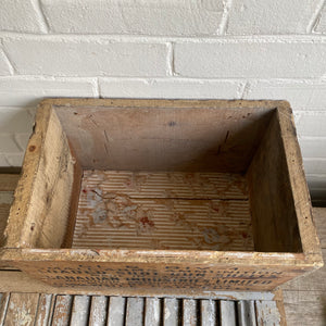 Rare Vintage Wooden Box c1930