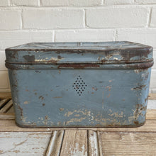 Load image into Gallery viewer, Vintage Shabby Painted Bread Box c1940
