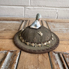 Load image into Gallery viewer, Antique 1920s German Half Doll Hat Pincushion
