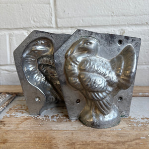 Antique Turkey Chocolate Mold