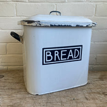 Load image into Gallery viewer, Vintage Enamel Bread Box c1950s
