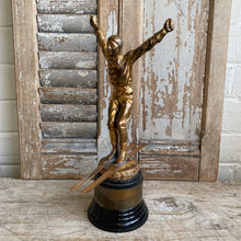 Load image into Gallery viewer, Vintage Ski Trophy c1940s
