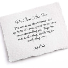 Load image into Gallery viewer, Pyrrha - We Two are One Talisman Necklace
