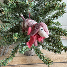 Load image into Gallery viewer, Handmade Spun Cotton Animal Ornaments
